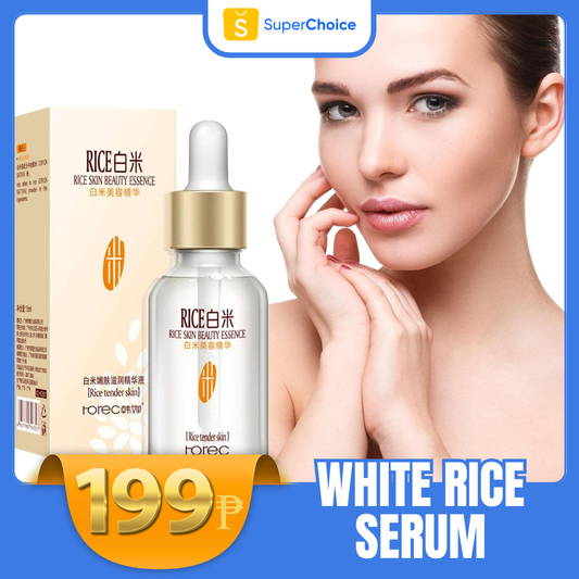 White Rice Whitening Serum Face Moisturizing Cream, Beauty Skin Care Treatment Anti Aging Face Serum (Copy)