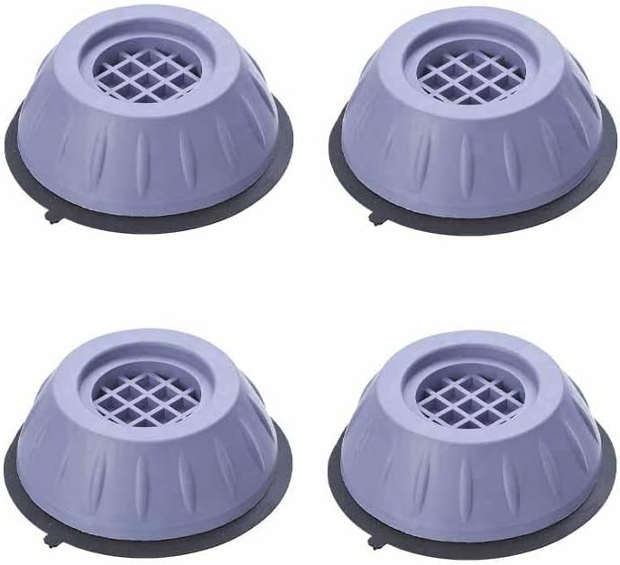 4Pcs Anti Vibration Feet Pads Rubber Legs Slipstop Silent Skid Raiser Mat For Washing Machine Support Dampers Stand Accessories