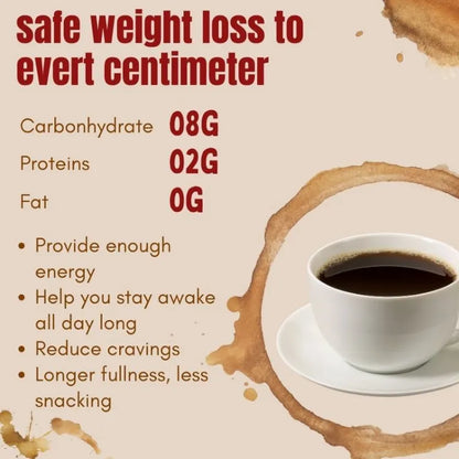 Black coffee for weight loss slimming coffee original instant coffee black coffee pure for diabetic healthy coffee