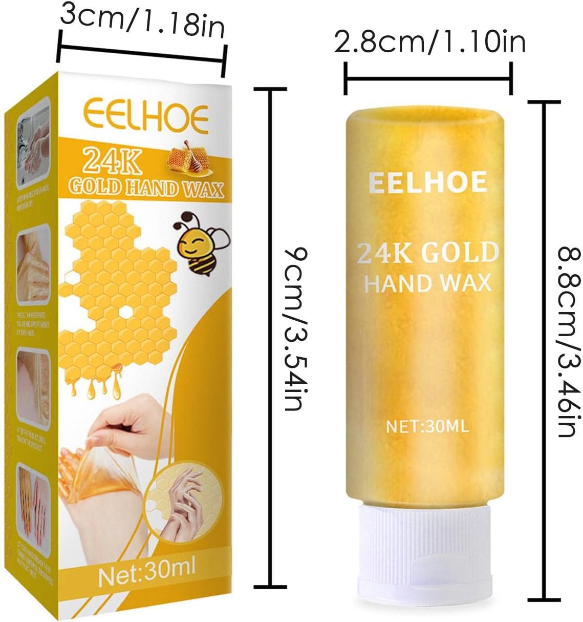 Honey Peel off Hand Mask, Moisturizing Repairing Hand Mask, Exfoliating Hand Peeling Mask, Honey Peel off Hand Mask Cream