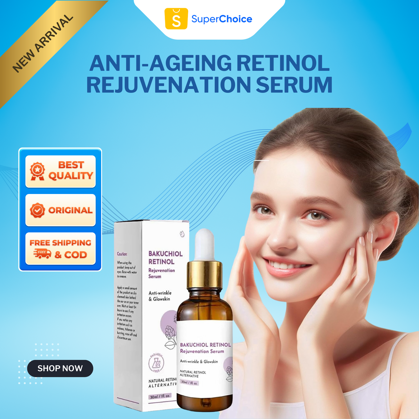 Generic Retinol Rejuvenation Serum,2024 Best Retinol Serum for Wrinkles